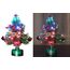 PEARL Weihnachtsbaum Auto: LED-Weihnachtsbaum mit Glasfaser-Farbwechsler (LKW, Tannenbaum LED, Weihnachtsbaumbeleuchtung kabellos)