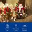 Villeroy & Boch Weihnachts-Spieluhr - Nostalgische Deko mit Santa und Rentieren, perfekt als Kerzenhalter und Porzellanfigur für Festliche Stimmung