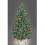 SHATCHI Künstlicher Weihnachtsbaum aus Alaska-Kiefer mit grünen Spitzen, Weihnachtsdekorationsbaum für Zuhause mit Metallständer, farbenfrohes Alaska-Grün, 150 cm