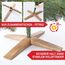 Wolkenland Künstlicher Weihnachtsbaum 180cm, in Premium Qualität - Mit Aufbewahrungstasche und Holzständer – Naturgetreu und mit dicht bestückten Zweigen – Künstliche Weihnachtsbäume