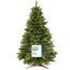 Premium Weihnachtsbaum künstlich 150cm - TESTSIEGER 10 Jahre GARANTIE - Naturgetreu, dichte Zweige, Künstlicher Weihnachtsbaum mit Holzständer, Christmas Tree Tannenbaum künstlich 150 cm Pure Living
