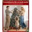 Yorbay künstlicher Weihnachtsbaum Tannenbaum mit Ständer 120cm-240cm für Weihnachten-Dekoration Mehrweg (Weihnachtsbaum mit Schnee, 210cm)
