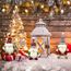 Gehydy Weihnachtswichtel 3er Set Wichtel Figuren Weihnachten Dekoration Weihnachtsdeko Christmas Decorations Wichtel Zubehör für Home Küche Deko