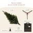Premium Weihnachtsbaum künstlich 90cm - TESTSIEGER 10 Jahre GARANTIE - Naturgetreu, dichte Zweige, Künstlicher Weihnachtsbaum mit Holzständer, Christmas Tree Tannenbaum künstlich 90 cm Pure Living