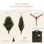 Premium Weihnachtsbaum künstlich 120cm - TESTSIEGER 10 Jahre GARANTIE - Naturgetreu, dichte Zweige, Künstlicher Weihnachtsbaum mit Holzständer, Christmas Tree Tannenbaum künstlich 120 cm Pure Living