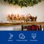 Villeroy & Boch Weihnachts-Spieluhr - Nostalgische Deko mit Santa und Rentieren, perfekt als Kerzenhalter und Porzellanfigur für Festliche Stimmung