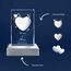 LOOXIS Personalisierte 3D Herz-Gravur im Glas – versch. Motive, Namen, Wunsch-Text – Geschenk-Idee zu Weihnachten, Valentinstag, Jahrestag – für Partner/in, Frauen, Männer – M inkl. LED Leuchtsockel