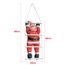 [en.casa] Weihnachtsmann auf Leiter 85cm Weihnachts Deko Weihnachten Figur Nikolaus