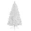 RS Trade 1015 120 cm Weihnachtsbaum PVC künstlich Weiß (Ø ca. 62 cm) mit 292 Spitzen, schwer entflammbarer Tannenbaum mit Schnellaufbau Klappsystem, inkl. Christbaum Ständer aus Metall