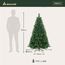 SALCAR Künstlicher Weihnachtsbaum 150 cm, Tannenbaum Künstlich mit Handschuhen und Metallständer, Christbaum als Weihnachtsdeko Innen