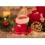 Idena 8550024 - Nikolausstiefel, Rot, Nikolaus, zum Befüllen, Geschenk, Verpackung, Weihnachten