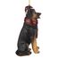 Design Toscano Deutscher Schäferhund Festlicher Hund Weihnachtsbaumornament Weihnachtsdeko, Polyresin, vollfarbe, 8 cm