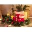 Idena 8550024 - Nikolausstiefel, Rot, Nikolaus, zum Befüllen, Geschenk, Verpackung, Weihnachten