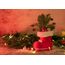 Idena 8550017 - Nikolausstiefel, Rot, Nikolaus, zum Befüllen, Geschenk, Verpackung, Weihnachten