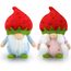 Gehydy 2er Set Frühlingdeko Wichtel Erdbeere Dekoration Wichtel Figuren Bauernhaus Decorations Zubehör für Home Küche