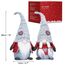 EKARSEN Handgemachte Paar Wichtel Gnom süße Skandinavische Tomte Weihnachtsdeko Puppen für Weihnachten Neujahr Ostern Valentinstag