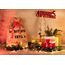 Idena 8550015 - Nikolausstiefel, Rot, Nikolaus, zum Befüllen, Geschenk, Verpackung, Weihnachten