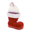 Idena 8550014 - Nikolausstiefel, Rot, Nikolaus, zum Befüllen, Geschenk, Verpackung, Weihnachten