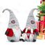 EKARSEN Handgemachte Paar Wichtel Gnom süße Skandinavische Tomte Weihnachtsdeko Puppen für Weihnachten Neujahr Ostern Valentinstag