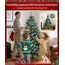 Yorbay künstlicher Weihnachtsbaum Tannenbaum mit Ständer 120cm-240cm für Weihnachten-Dekoration Mehrweg (Weihnachtsbaum mit Schnee, 180cm)