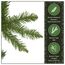 National Tree Company Kingswood Künstlicher Weihnachtsbaum mit Ständer, 2,1 m, Grün