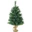 SALCAR 90 cm künstlicher Weihnachtsbaum mit Zementbasis – Kleiner Premium Tischbaum für Innenbereich, perfekte Weihnachtsdekoration