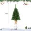 SALCAR 90 cm künstlicher Weihnachtsbaum mit Zementbasis – Kleiner Premium Tischbaum für Innenbereich, perfekte Weihnachtsdekoration
