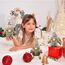 Gehydy Weihnachtswichtel Figuren 3er Set Weihnachtsdeko Wichtel Weihnachten Deko Wichtel Zubehör Dekoration Christmas für Home Küche - Braun