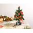 PEARL Weihnachtsbaum für LKW: 2er-Set USB-Weihnachtsbäume mit LED-Farbwechsel-Glasfaserlichtern (Weihnachtsbaum fürs Auto, LKW 24 Volt, Beleuchteter Tannenbaum)