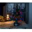 PEARL Weihnachtsbaum für LKW: 2er-Set USB-Weihnachtsbäume mit LED-Farbwechsel-Glasfaserlichtern (Weihnachtsbaum fürs Auto, LKW 24 Volt, Beleuchteter Tannenbaum)