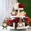 Gehydy Weihnachtswichtel Figuren 3er Set Weihnachtsdeko Wichtel Weihnachten Deko Wichtel Zubehör Dekoration Christmas für Home Küche