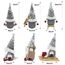 Gehydy Weihnachtswichtel Figuren 3er Set Weihnachtsdeko Wichtel Weihnachten Deko Wichtel Zubehör Dekoration Christmas für Home Küche - Grau