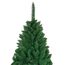 SHATCHI Künstlicher Weihnachtsbaum, Kiefernholz, mit Scharnier, mit Metallständer, PVC, grün, 210 cm