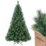SALCAR Künstlicher Weihnachtsbaum 180 cm, Kiefer Tannenbaum (Ø ca. 100 cm) mit Metallständer, Schnellaufbau-Klappsystem, 1,8 m Christbaum für Innenbereich, einfacher Aufbau