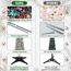 HMASYO 150 cm Pop-Up Lametta Weihnachtsbaum mit 50 Timer-Lichtern, Buntes Silber Zusammenklappbarer Künstlich Schlanken Weihnachtsbaum für den Innenbereich, Zuhause Wohnung Kamin mit Festdekoration