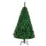 SHATCHI Künstlicher Weihnachtsbaum, Kiefernholz, mit Scharnier, mit Metallständer, PVC, grün, 210 cm