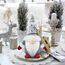 Gehydy Weihnachtswichtel Figuren 3er Set Weihnachtsdeko Wichtel Weihnachten Deko Wichtel Zubehör Dekoration Christmas für Home Küche - Grau