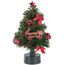 PEARL Fiberglas Tannenbaum: 2er-Set LED-Weihnachtsbäume mit Glasfaser-Farbwechslern (Weihnachtsbäumchen, Tisch Weihnachtsbaum, Weihnachtsbaumbeleuchtung kabellos)