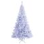 Sunnyglade Künstlicher Weihnachtsbaum, 2,5 m, hochwertig, weiß, 1.400 Spitzen, einfach zu montieren, mit Weihnachtsbaum-Metallständer für den Innen- und Außenbereich (2,5 m)