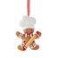 Kurt S. Adler Resin Gingerbread Boy and Girl Baker Christmas Ornaments Set of 2 Assorted