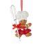 Kurt S. Adler Resin Gingerbread Boy and Girl Baker Christmas Ornaments Set of 2 Assorted