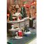 Department 56 Peanuts Dekoration Snoopy's Hundehaus Woodstock Weihnachtsbeleuchtung, aus Kunststoffharz, Kunststoff, Stahl, 20,3 cm rot
