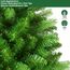 SHareconn 180cm Weihnachtsbaum künstlich mit Beleuchtung, Künstlicher Weihnachtsbaum mit 330 Warmweißen & Mehrfarbigen LED Lichtern, 8 Lichtmodi, 1018 PE & PVC Zweigspitzen, Faltbarem Metallständer