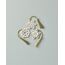 Lenox Mini Schneeflocke 3-teiliges Porzellan-Weihnachtsornament-Set, Weihnachten