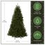 National Tree Company Künstlicher Weihnachtsbaum, grün, Dunhill-Tanne, inklusive Ständer, 2,4 m