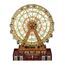 Mr. Christmas World's Fair Grand Riesenrad musikalische animierte Weihnachtsdekoration für den Innenbereich, 38,1 cm, Gold