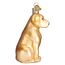 Old World Christmas Gelber Labrador Old World Weihnachtsschmuck: Hundekollektion, Glasornamente für Weihnachtsbaum, Glas, 3.75 x 1.5
