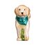 Old World Christmas Christbaumschmuck: Hunde-Kollektion, Glasornamente für Weihnachtsbaum Doodle Dog Weiß/Gold