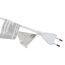 Idena 8582088 - LED Adventsleuchter mit 7 LED Kerzenlichtern in Warmweiß, Schwibbogen aus naturfarbenem Holz, mit Ersatzlampe und Schalter, Deko für Innen, als Winter-, Advents- und Weihnachtsdeko