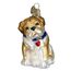 Old World Christmas Ornaments: Hundekollektion Glasornamente für Weihnachtsbaum Bullpup, Glas, Mehrfarbig